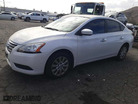 2015 Nissan Sentra SV with VIN 3N1AB7AP6FL680780, listed as a Copart auction lot 79283543 with 134,819 mi miles and Salvage Title. Bid and sale history available at DreamBid. Image 1.