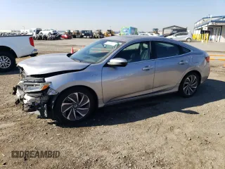 2020 Honda Insight Touring with VIN 19XZE4F92LE014287, listed as a Copart auction lot 80283814 with 67,272 mi miles and Salvage Title. Bid and sale history available at carsss.com. Image 1.