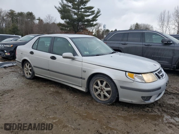 2005 Saab 9-5 Aero with VIN YS3EH49G353515207, listed as a Copart auction lot 42350645 with 196,231 mi miles and Clean Title. Bid and sale history available at carsss.com. Image 4.