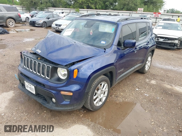 2021 Jeep Renegade Latitude with VIN ZACNJCBB8MPM36868, listed as a IAAI auction lot 42123253 with 52,760 mi miles and . Bid and sale history available at DreamBid. Image 19.