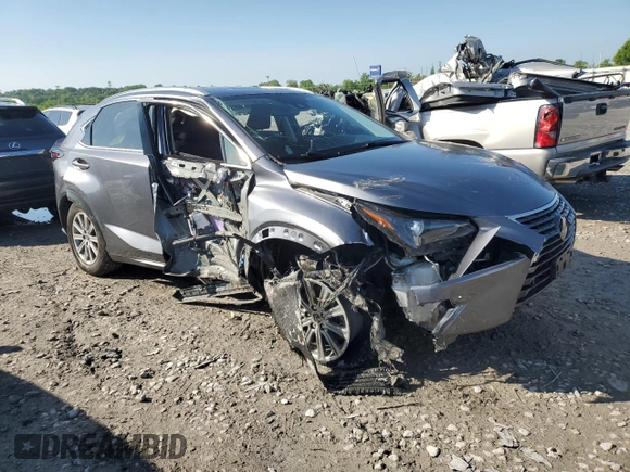 2021 Lexus NX 300 with VIN JTJDARDZ0M2244380, listed as a Copart auction lot 56367215 with 40,415 mi miles and Salvage title. Bid and sale history available at DreamBid. Image 4.