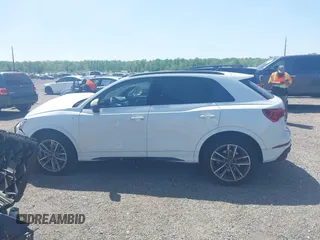 2023 Audi Q3 S line Premium Plus with VIN WA1EECF36P1151143, listed as a IAAI auction lot 42159895 with 15,885 mi miles and . Bid and sale history available at DreamBid. Image 14.