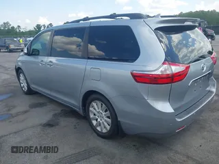 2015 Toyota Sienna XLE with VIN 5TDYK3DC5FS685735, listed as a IAAI auction lot 42139229 with 87,694 mi miles and . Bid and sale history available at DreamBid. Image 3.