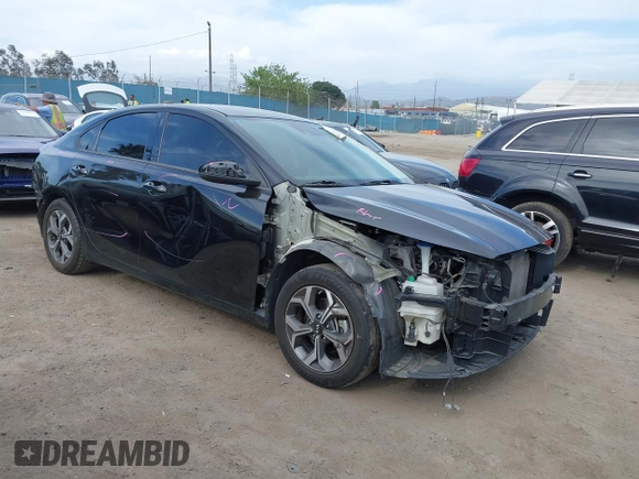 2019 Kia Forte LXS with VIN 3KPF24AD0KE109792, listed as a IAAI auction lot 42242300 with 57,680 mi miles and . Bid and sale history available at DreamBid. Image 1.