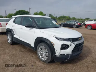 2021 Chevrolet TrailBlazer LS with VIN KL79MMS25MB164174, listed as a IAAI auction lot 41901665 with 46,446 mi miles and . Bid and sale history available at DreamBid. Image 6.