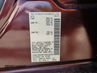 2023 Nissan Altima SV z VIN 1N4BL4DVXPN391660, wystawiony jako Copart lot #68321074 z przebiegiem 25 917 mil mil oraz Szkoda całkowita • Salvage title. Historia ofert i sprzedaży dostępna na DreamBid. Obrazek 12.