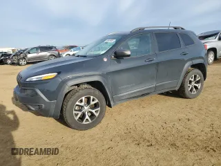 2017 Jeep Cherokee Trailhawk L Plus with VIN 1C4PJMBB1HW518788, listed as a Copart auction lot 49539005 with 237,662 mi miles and Salvage Title. Bid and sale history available at carsss.com. Image 1.