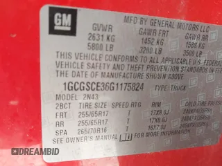 2016 Chevrolet Colorado 2WD LT z VIN 1GCGSCE36G1175824, wystawiony jako IAAI lot #42257828 z przebiegiem 134 021 mil mil oraz . Historia ofert i sprzedaży dostępna na DreamBid. Obrazek 9.