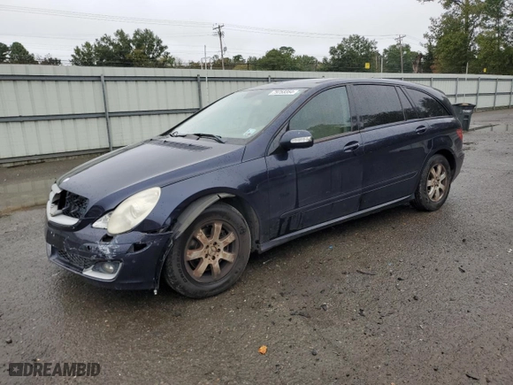 2006 Mercedes-Benz R-Class 3.5L with VIN 4JGCB65E76A019030, listed as a Copart auction lot 79753354 with 165,186 mi miles and Salvage Title. Bid and sale history available at carsss.com. Image 1.
