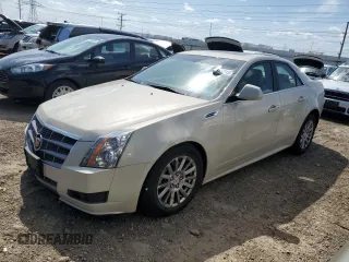 2010 Cadillac CTS Luxury with VIN 1G6DG5EG9A0138298, listed as a Copart auction lot 52875715 with 76,590 mi miles and Salvage title. Bid and sale history available at DreamBid. Image 1.