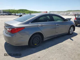 2012 Hyundai Sonata GLS with VIN 5NPEB4AC4CH365949, listed as a Copart auction lot 54781415 with 164,828 mi miles and Clean Title. Bid and sale history available at carsss.com. Image 3.