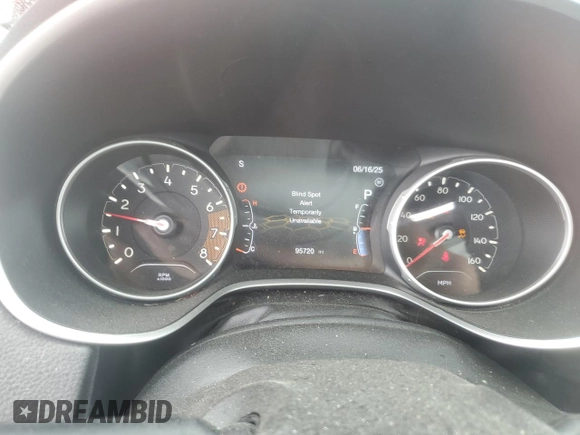 2019 Jeep Compass High Altitude z VIN 3C4NJDCB3KT780850, wystawiony jako Copart lot #60477895 z przebiegiem 95 720 mil mil oraz Szkoda całkowita • Salvage title. Historia ofert i sprzedaży dostępna na DreamBid. Obrazek 9.