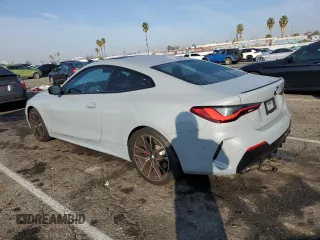 2024 BMW 4 Series M440i with VIN WBA83AP08RCR57765, listed as a Copart auction lot 82054114 with 4,137 mi miles and Salvage Title. Bid and sale history available at carsss.com. Image 2.