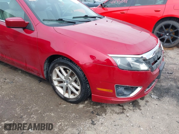 2010 Ford Fusion SEL with VIN 3FAHP0JA0AR118420, listed as a IAAI auction lot 41923325 with 184,891 mi miles. Bid and sale history available at carsss.com. Image 1.