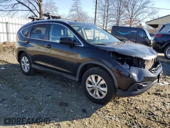 2014 Honda CR-V EX-L with VIN 5J6RM4H79EL021580, listed as a Copart auction lot 47779805 with 243,712 mi miles and Salvage Title. Bid and sale history available at carsss.com. Image 4.