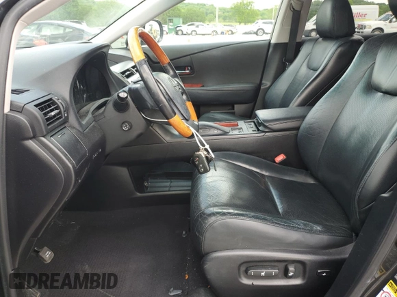 2011 Lexus RX 350 with VIN 2T2ZK1BA2BC060900, listed as a Copart auction lot 53266895 with 162,879 mi miles and Salvage Title. Bid and sale history available at DreamBid. Image 7.