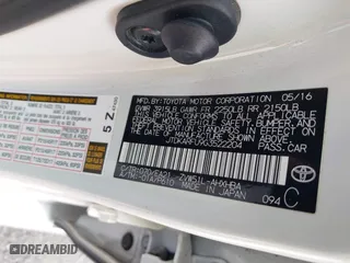 2016 Toyota Prius Four with VIN JTDKARFU9G3522204, listed as a IAAI auction lot 41904737 with 157,442 mi miles. Bid and sale history available at carsss.com. Image 9.