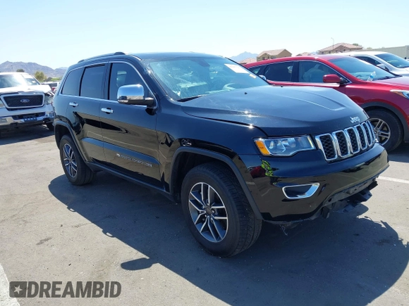 2022 Jeep Grand Cherokee Limited with VIN 1C4RJFBG0NC167546, listed as a IAAI auction lot 41987725 with 62,422 mi miles and . Bid and sale history available at DreamBid. Image 1.