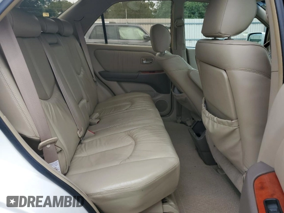 2001 Lexus RX 300 with VIN JTJGF10U910091368, listed as a Copart auction lot 69327224 with 151,106 mi miles and Salvage Title. Bid and sale history available at carsss.com. Image 11.