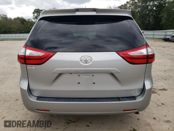 2019 Toyota Sienna LE with VIN 5TDJZ3DC6KS210862, listed as a Copart auction lot 73302064 with 113,768 mi miles and Salvage Title. Bid and sale history available at carsss.com. Image 6.