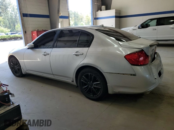 2012 Infiniti G37 x with VIN JN1CV6AR6CM971096, listed as a Copart auction lot 52460135 with 167,615 mi miles and Salvage Title. Bid and sale history available at DreamBid. Image 2.