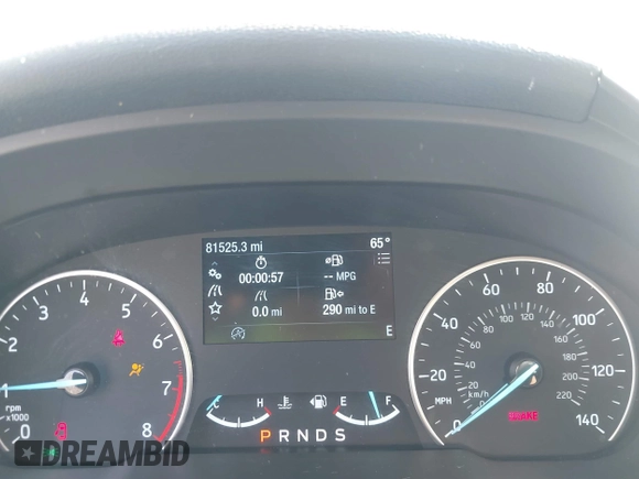 2019 Ford EcoSport SE with VIN MAJ3S2GE7KC301957, listed as a IAAI auction lot 41801182 with 81,525 mi miles and . Bid and sale history available at DreamBid. Image 7.
