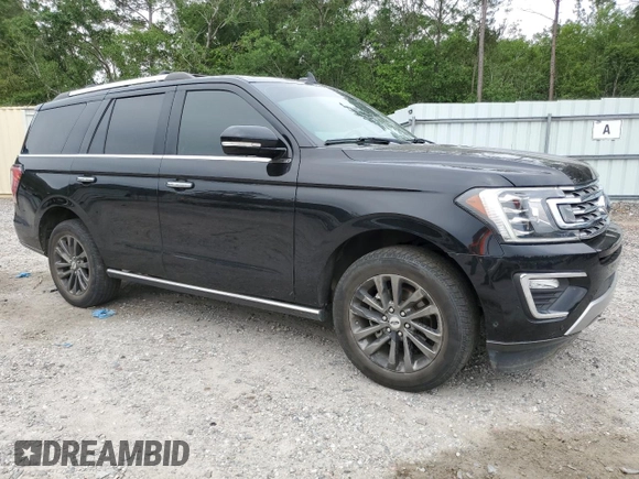 2019 Ford Expedition Limited with VIN 1FMJU1KT8KEA08208, listed as a Copart auction lot 55594965 with 117,946 mi miles and Salvage title. Bid and sale history available at DreamBid. Image 4.