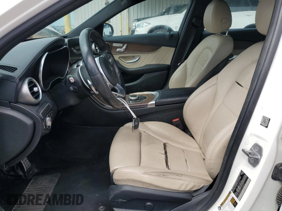 2020 Mercedes-Benz C 300 with VIN 55SWF8DB3LU325846, listed as a Copart auction lot 55244985 with 66,338 mi miles and Clean title. Bid and sale history available at DreamBid. Image 7.