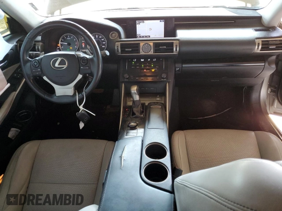 2014 Lexus IS 250 with VIN JTHBF1D2XE5018510, listed as a Copart auction lot 60073465 with 123,424 mi miles and Salvage title. Bid and sale history available at DreamBid. Image 8.