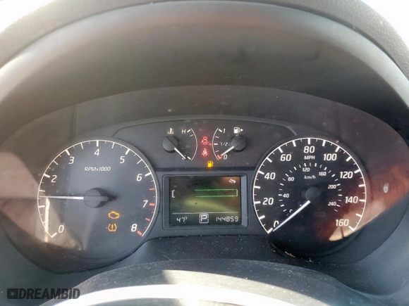 2015 Nissan Sentra SV with VIN 3N1AB7AP3FY331286, listed as a Copart auction lot 52158565 with 144,859 mi miles and Clean Title. Bid and sale history available at carsss.com. Image 9.