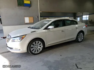 2014 Buick LaCrosse Premium I with VIN 1G4GE5G37EF130046, listed as a Copart auction lot 46647665 with 140,277 mi miles and Salvage Title. Bid and sale history available at carsss.com. Image 1.