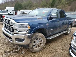 2022 Ram 2500 Laramie with VIN 3C6UR5FL9NG309322, listed as a Copart auction lot 43839795 with 112,037 mi miles and Salvage Title. Bid and sale history available at carsss.com. Image 1.