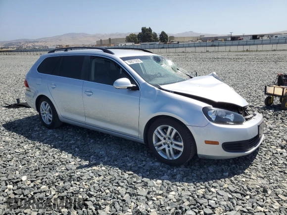 2014 Volkswagen Jetta TDI with VIN 3VWPL7AJ8EM624930, listed as a Copart auction lot 60873205 with Not provided miles and Salvage title. Bid and sale history available at DreamBid. Image 4.