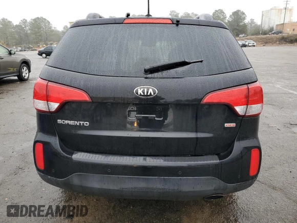 2014 Kia Sorento LX with VIN 5XYKT4A68EG477464, listed as a Copart auction lot 45084575 with 0 mi miles and Salvage Title. Bid and sale history available at carsss.com. Image 6.