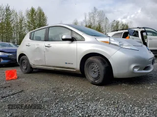 2013 Nissan LEAF SV with VIN 1N4AZ0CPXDC400189, listed as a Copart auction lot 52255275 with 62,588 mi miles and Clean Title. Bid and sale history available at carsss.com. Image 4.