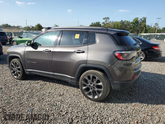 2021 Jeep Compass 80th Anniversary with VIN 3C4NJCEB1MT603899, listed as a Copart auction lot 58084775 with 69,461 mi miles and Non repairable. Bid and sale history available at DreamBid. Image 2.