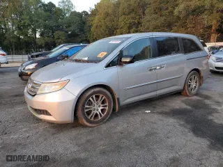 2012 Honda Odyssey EX with VIN 5FNRL5H47CB143830, listed as a Copart auction lot 76574444 with 0 mi miles and Clean Title. Bid and sale history available at carsss.com. Image 1.