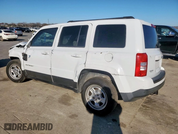 2015 Jeep Patriot Sport with VIN 1C4NJPBB3FD318030, listed as a Copart auction lot 48056195 with 160,153 mi miles and Salvage Title. Bid and sale history available at carsss.com. Image 2.