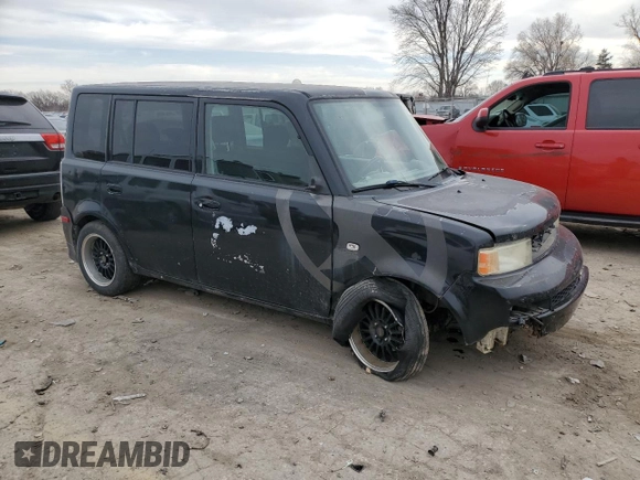 2005 Scion xB with VIN JTLKT324154006217, listed as a Copart auction lot 85201384 with 143,743 mi miles and Salvage Title. Bid and sale history available at carsss.com. Image 4.