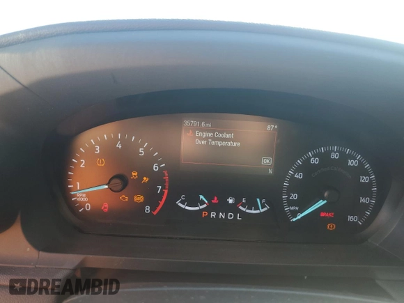 2021 Ford Explorer z VIN 1FM5K8AC6MGC33090, wystawiony jako Copart lot #77366694 z przebiegiem 35 791 mil mil oraz Szkoda całkowita • Salvage title. Historia ofert i sprzedaży dostępna na DreamBid. Obrazek 9.