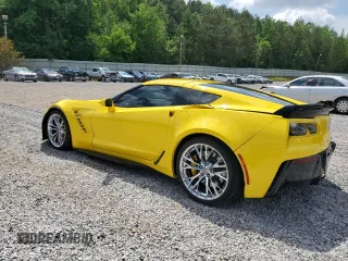 2017 Chevrolet Corvette Z06 1LZ z VIN 1G1YP2D68H5606761, wystawiony jako Copart lot #54241125 z przebiegiem 48 237 mil mil oraz Tytuł czysty. Historia ofert i sprzedaży dostępna na DreamBid. Obrazek 2.