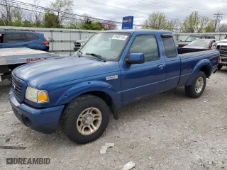 2008 Ford Ranger XLT with VIN 1FTYR44U28PA96651, listed as a Copart auction lot 53404115 with 194,086 mi miles and Clean Title. Bid and sale history available at carsss.com. Image 1.