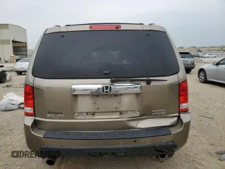 2011 Honda Pilot Touring with VIN 5FNYF4H99BB097019, listed as a Copart auction lot 53865365 with 260,357 mi miles and Salvage Title. Bid and sale history available at DreamBid. Image 6.