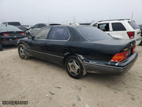 1998 Lexus LS 400 Luxury Sdn with VIN JT8BH28F5W0103430, listed as a Copart auction lot 45481815 with 221,187 mi miles and Salvage Title. Bid and sale history available at carsss.com. Image 2.