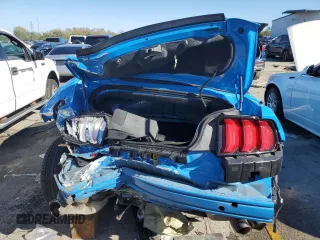 2023 Ford Mustang GT Premium with VIN 1FATP8FF3P5102205, listed as a Copart auction lot 76253414 with 15,474 mi miles and Salvage title. Bid and sale history available at DreamBid. Image 6.
