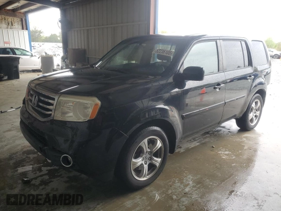 2012 Honda Pilot EX-L with VIN 5FNYF4H7XCB032647, listed as a Copart auction lot 52236105 with 136,733 mi miles and Salvage Title. Bid and sale history available at DreamBid. Image 1.