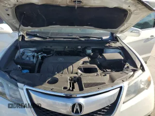 2015 Acura RDX Tech Pkg with VIN 5J8TB3H57FL014060, listed as a Copart auction lot 47317745 with 118,036 mi miles and Salvage Title. Bid and sale history available at carsss.com. Image 12.