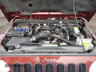 2008 Jeep Wrangler Sahara with VIN 1J4FA54178L566037, listed as a Copart auction lot 61439685 with 115,812 mi miles and Salvage title. Bid and sale history available at DreamBid. Image 11.
