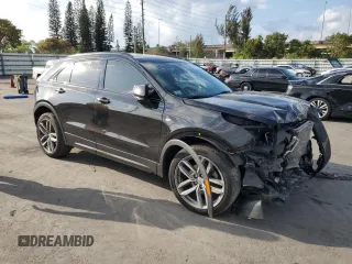 2019 Cadillac XT4 AWD Sport z VIN 1GYFZFR48KF100558, wystawiony jako Copart lot #48112045 z przebiegiem 63 689 mil mil oraz Nie do naprawy • Non repairable. Historia ofert i sprzedaży dostępna na DreamBid. Obrazek 4.