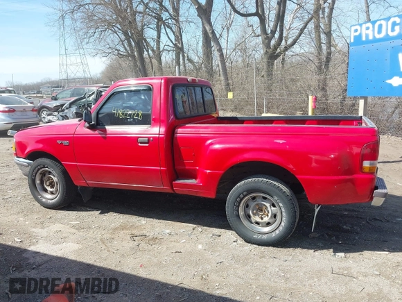 1997 Ford Ranger XLT with VIN 1FTCR10A4VPB39564, listed as a IAAI auction lot 41822728 with 138,568 mi miles. Bid and sale history available at carsss.com. Image 14.